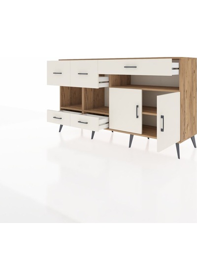 Hyperion Konsol 4 Raflı 5 Çekmeceli 2 Kapaklı 176x44x99 Çam-aytaşı Atlas Çam/aytası - Atlas Çam Hyperion Konsol 4 Raflı 5 Çekmeceli 2 Kapaklı 176x44x99 Çam-aytaşı Atlas Çam/aytası - Atlas Çam