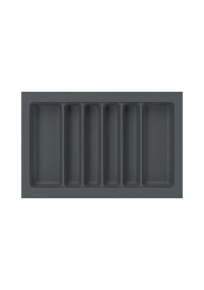 Starax 74x49 Gri Plastik Kepçelik 6 Gözlü Modül 80cm S-2689-gp Çok Renkli