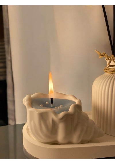 Bernami Mumluk Şamdanpinterest Sarılan Çift Mum Ve İstiridye Şeklinde Kalp Çakrası Güçlendirici Mum Mutlaka Açıklamayı Okuyunuz Diğer