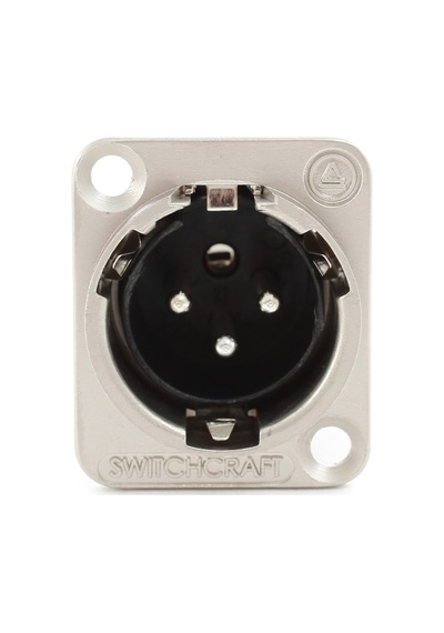 Switchcraft E3msc Xlr Erkek 3pin Metal Şase Tipi Konnektör 10'lu