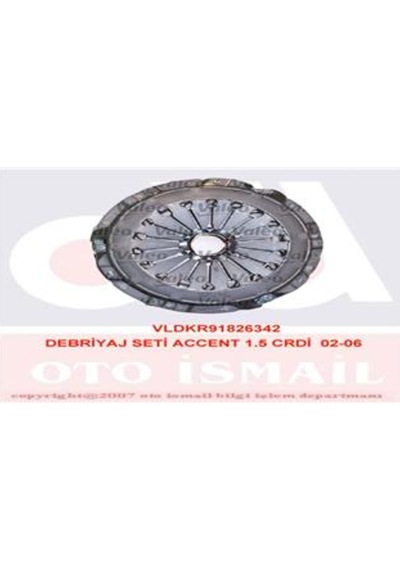 Valeo-826342 Debriyaj Seti Accent 3 Silindir 12V 1.5 Crdi 02-06 H 514584239