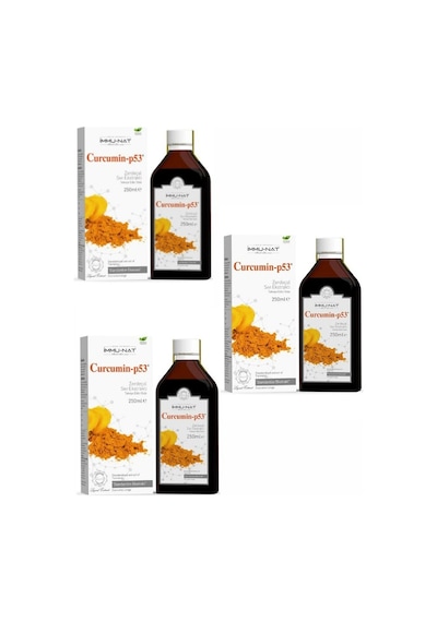 İmmunat Zerdeçal Ekstraktı Curcumin-p53 250ml 3 Adet