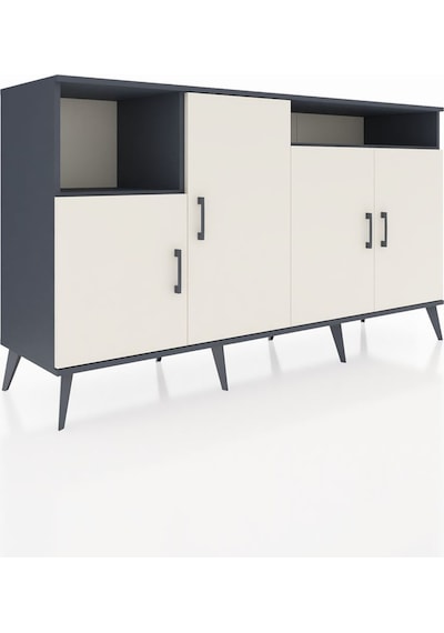 Hyperion Konsol 5 Raflı 4 Kapaklı 176x44x99 Antrasit-aytaşı/antra Antrasit-aytaşı/antrasit Hyperion Konsol 5 Raflı 4 Kapaklı 176x44x99 Antrasit-aytaşı/antra Antrasit-aytaşı/antrasit