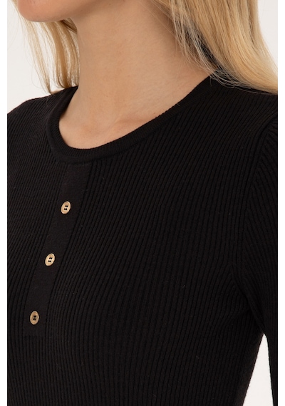 U.s. Polo Assn. Kadın Siyah Elbise Triko 50314806-vr046 Sıyah