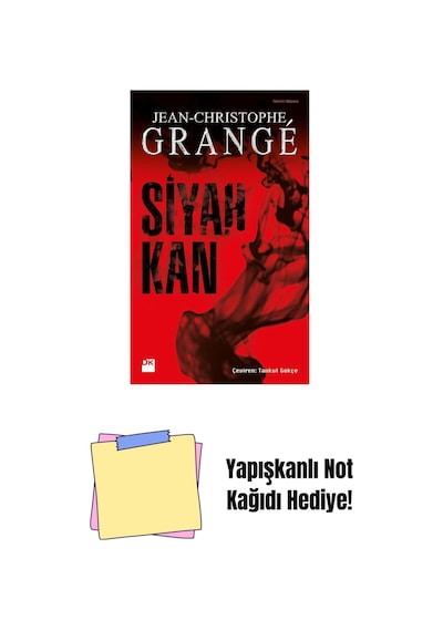 Siyah Kan + Yapışkanlı Not Kağıdı