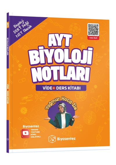 Yağmur Hoca İle Biyosentez Ayt Biyoloji Video Ders Kitabı