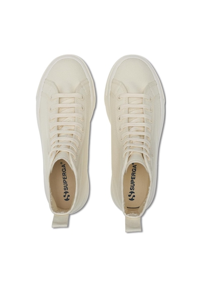 Superga 2708 Hi Top Tank Kadın Bej Bilekli Sneaker Bej-288