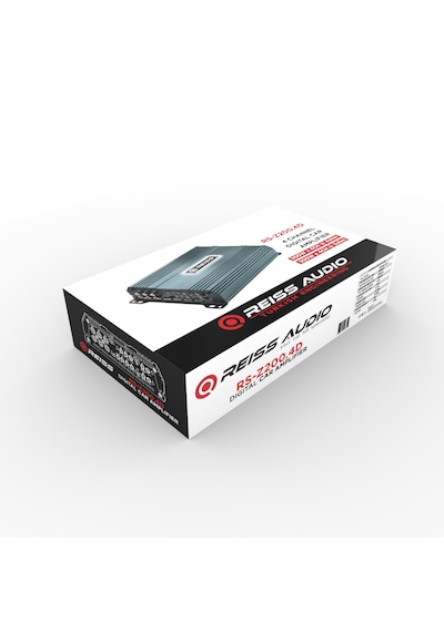 Rs-z200.4d 4kanal Profesyonel Oto Amfi Anfi 2 Ohm 300w X 4ch-4 Oh