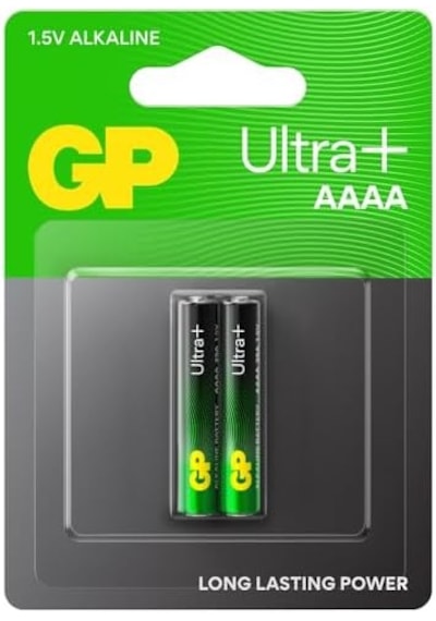 25a Ultra Plus Lr8d425/e96/aaaa Boy İncenin İncesi Pil, 1.5 Volt, 2'li Kart