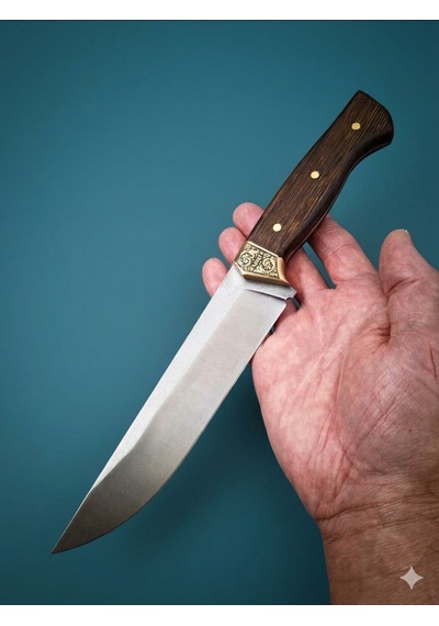 El Yapımı N690 Böhler Çelik Kurban Bıçağı Paslanmaz, Ergonomik Saplı, Uzun Ömürlü Keskinlik