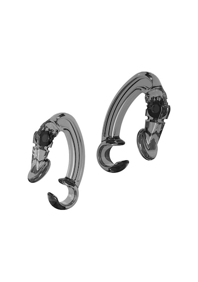 Zore Earhook Kulaklık Tutucu Şeffaf Aparat Siyah
