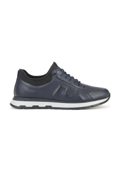 Ziya, Erkek Hakiki Deri Sneaker 1531037z2411 Lacivert 1531037z2411 200 Lacivert