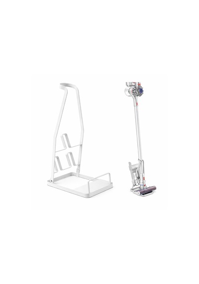 Microcase Şarjlı Süpürgeler İçin Metal Ayaklı Stand Düzenleyici - Beyaz Al5047 Beyaz