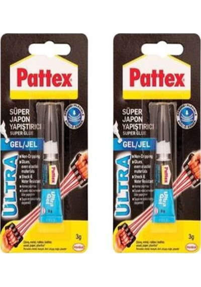 Pattex Süper Japon Yapıştırıcı 3g Blister 2 Adet