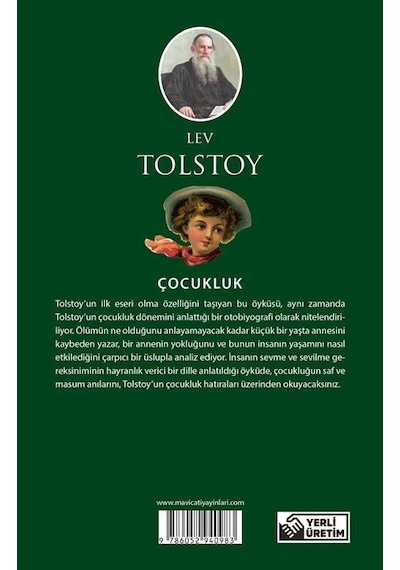 Çocukluk - Tolstoy - Maviçatı (dünya Klasikleri)