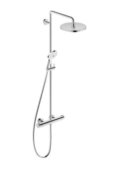 Duravit - C.1 Termostatik Duş Bataryalı Duş Sistemi - C14280008010- Krom