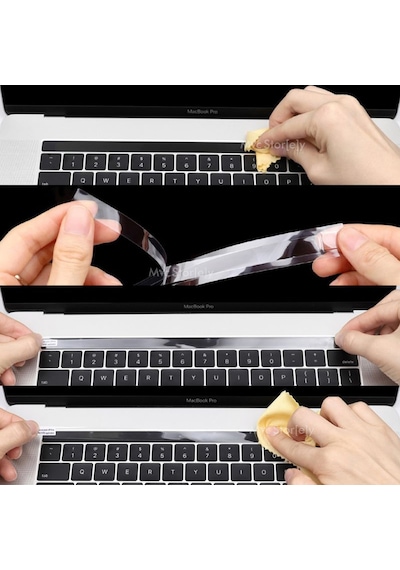 Apple Uyumlu MacBook Pro TouchBar 2016 2019 Koruyucu A1706 1989 2159 1707 1990
