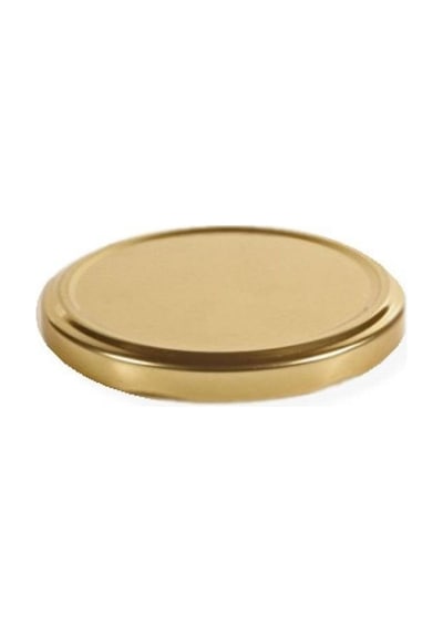 82 mm Gold Kavanoz Kapağı '' 10 Adet ''