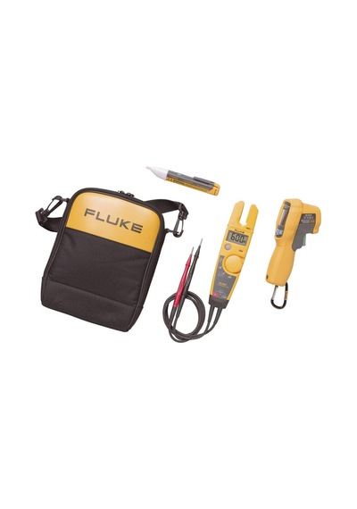 Fluke Industrial T5-600/62max+/1ac Kiti Elektrik Test Cihazı, Ir Termometre Ve Gerilim Test Cihazı Seti