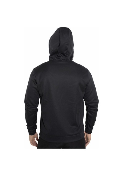 Crozwise Erkek Kapşonlu Spor Sweatshirt Siyah