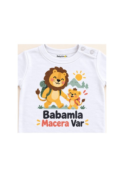 Babylimon Babamla Macera Var Beyaz Kısa Kollu Çıtçıtlı Bebek Zıbını Beyaz - Babamla Macera Var - 928161950 Beyaz - Babamla Macera Var Babylimon Babamla Macera Var Beyaz Kısa Kollu Çıtçıtlı Bebek Zıbını Beyaz - Babamla Macera Var - 928161950 Beyaz - Babamla Macera Var