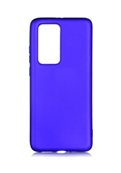 Huawei P40 Pro Kılıf Esnek Yapılı İnce Slim Silikon Kapak Ryc/premier Lacivert