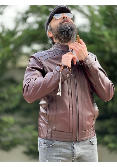 Always Leather Usta İşi Özel Dikim %100 Hakiki Deri 1803340017 Siyah