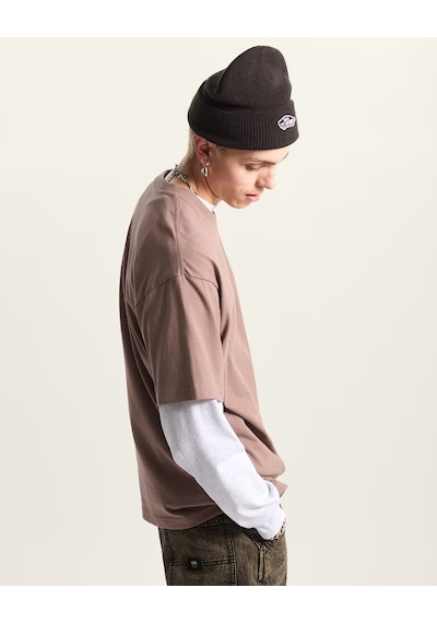 Vans Salton Loose Ss Erkek Tişört Vn000p56chg1 Vn000p56chg1 Kah Kahverengi