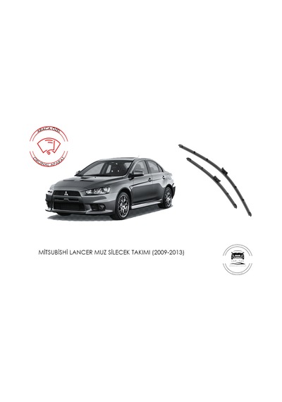 Mitsubishi Lancer Muz Silecek Takımı 2009 - 2013
