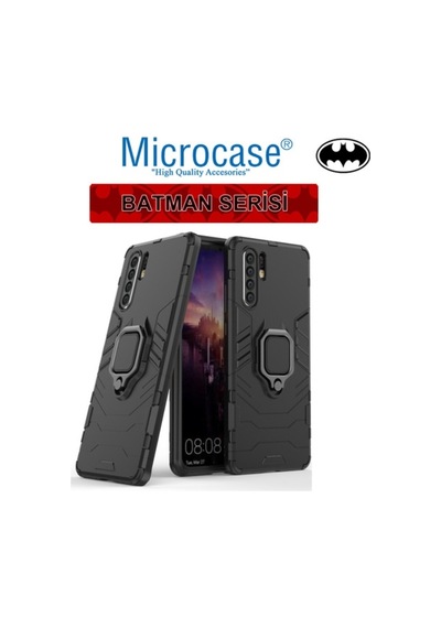 Huawei P30 Pro Batman Serisi Yüzük Standli Kilif 345145617