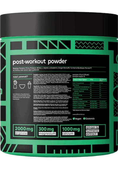 Saf Nutrition Athletics/post-workout Mix 420 G Karışık