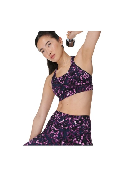 Sweaty Betty Sweaty Betty Power Medium Support Sports Kadın Fitness Bra 5132 Siyah