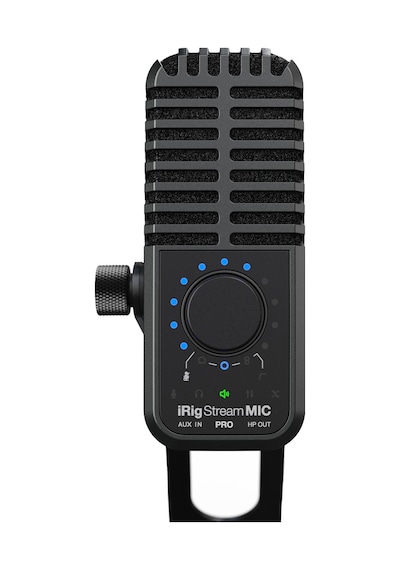 IK Multimedia iRig Stream Mic Pro Kompakt Multi-Pattern Mikrofon