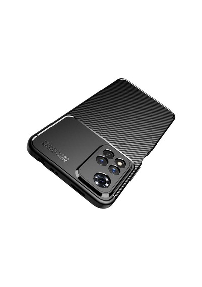 Xiaomi Redmi Note 11 Pro Plus 5g Kılıf Zore Negro Silikon Kapak Siyah
