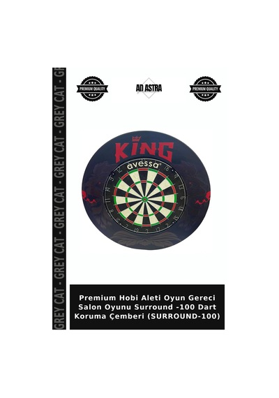 Premium Hobi Aleti Oyun Gereci Salon Oyunu Surround -100 Dart Koruma Çemberi Surround-100