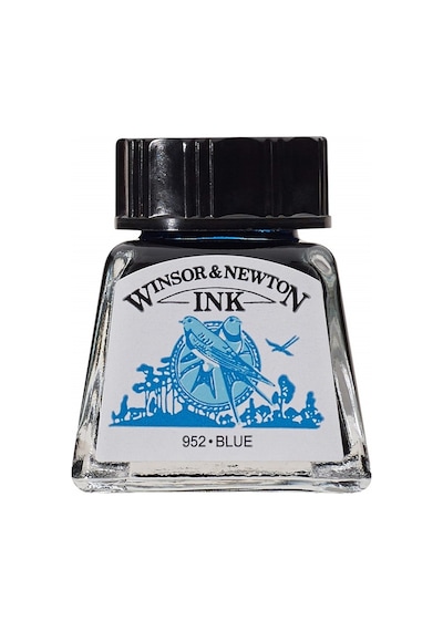 Winsor&Newton Çizim Mürekkebi 14 Ml. Blue 032 1005032