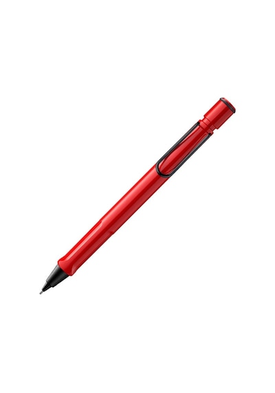 Lamy Safari Versatil Kalem Metal Siyah Klips 0.5 Kirmizi Kırmızı