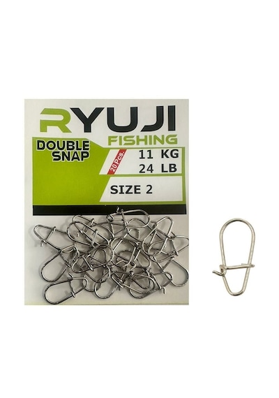 Ryuji Japanese Double Snap 20 Adet Size : 2