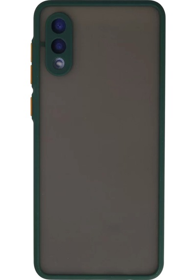 Newface Samsung Galaxy A02 Kılıf Montreal Silikon Kapak - Yeşil