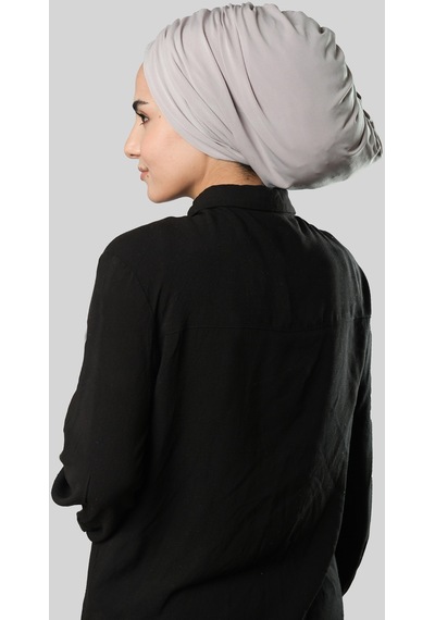 Hürrem Bone Taş Drapeli Salaş Tesettür Bone Sandy Büzgülü 2315 46 Taş