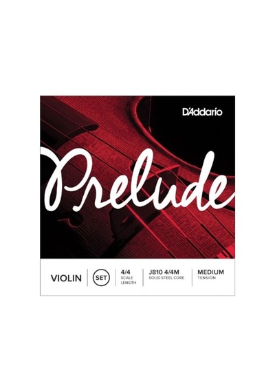 J810 4/4m Prelude Keman Teli (medium Tension)
