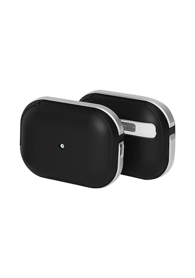Movenchy Apple  Uyumlu - AirPods Pro 2 2.nesil Mo-a8 Armor Kılıf - Gümüş