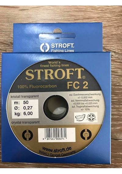 Stroft Fc2 50 Metre Fluorocarbon Misina (247789987)