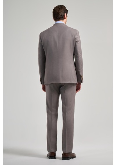 İmza Koyu Vizon Kendinden Desenli 2 Düğme Classic Esnek Slim Fit Takım Elbise 1001250157 Koyu Vizon İmza Koyu Vizon Kendinden Desenli 2 Düğme Classic Esnek Slim Fit Takım Elbise 1001250157 Koyu Vizon