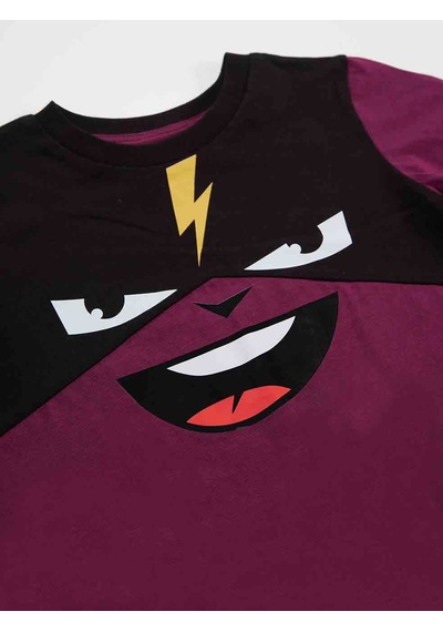 Denokids Şimşek Maske Erkek Çocuk T-shirt Pantolon Takım