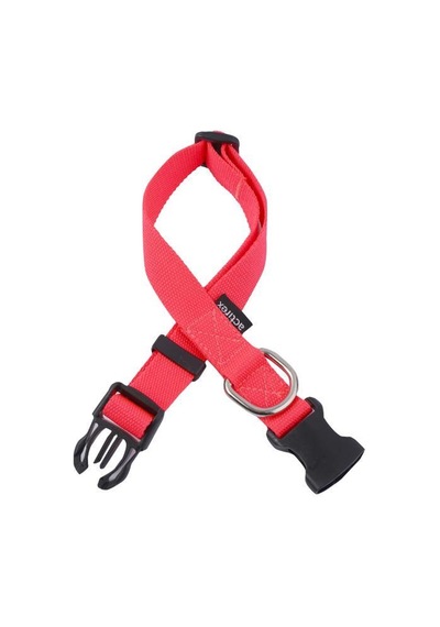 Actirex Neon Yumuşak Doku Ayarlanabilir Köpek Boyun Tasma Red 35 Kırmızı