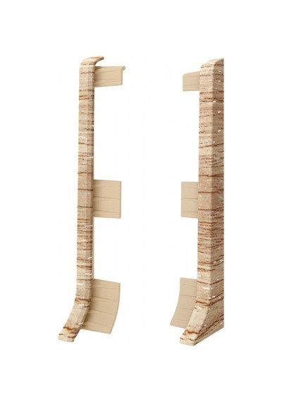 Linela Pvc Süpürgelik Adelaide Meşe - Lnl410 Bitiş Kapağı Aksesuarı 1 Paket - 2 Adet