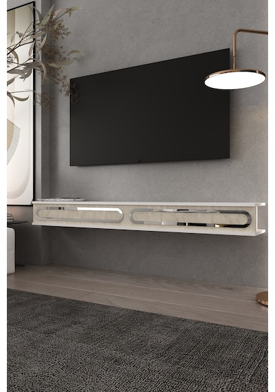 180dhdxxtda2btg Riva Pleksi Desenli Duvara Monte Tv Sehpası Beyaz-traverten-altın 180dhdxxtda2btg Riva Pleksi Desenli Duvara Monte Tv Sehpası Beyaz-traverten-altın