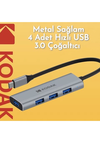 Kodak 4'ün 1'i Hub Çoklayıcı Ce Lisanslı Laptop/bilgisayar