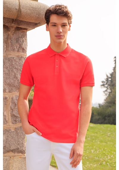 AC&Co / Altınyıldız Classics Erkek Nar Çiçeği Slim Fit Dar Kesim Polo Yaka %100 Pamuk Tişört 4A4820200001NCCXL Narçiçeği AC&Co / Altınyıldız Classics Erkek Nar Çiçeği Slim Fit Dar Kesim Polo Yaka %100 Pamuk Tişört 4A4820200001NCCXL Narçiçeği